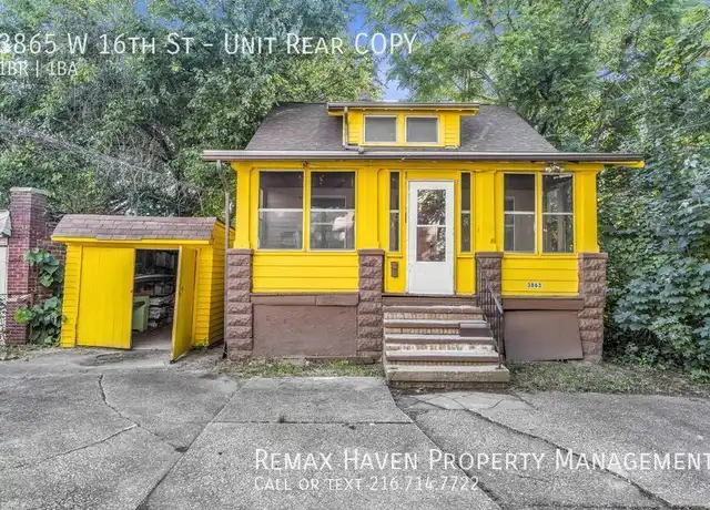Property at 3865 W 16th St Unit Rear COPY, Cleveland, OH, 44109, 1 bed, 1 bath, [object Object]