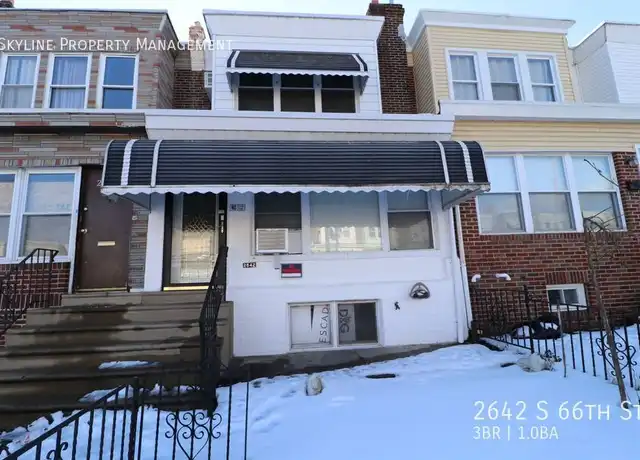 Property at 2642 S 66th St, Philadelphia, PA, 19142, 3 beds, 1 bath, [object Object]