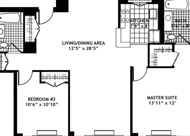Property at 40 W 116th St Unit A313, New York, NY, 10026, 2 beds, 2 baths, [object Object]