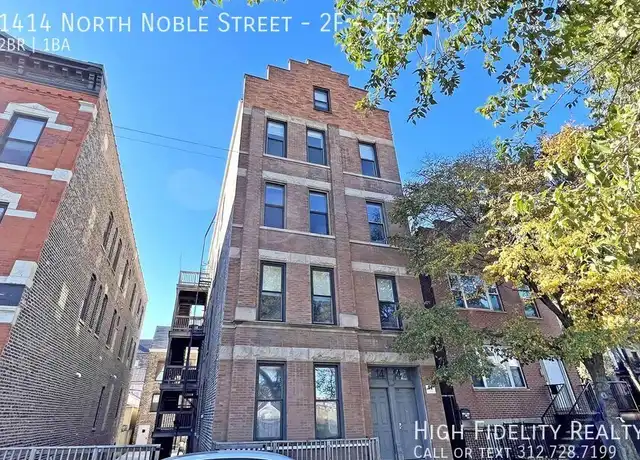 Property at 1414 N Noble St Unit 2F, Chicago, IL, 60642, 2 beds, 1 bath, [object Object]