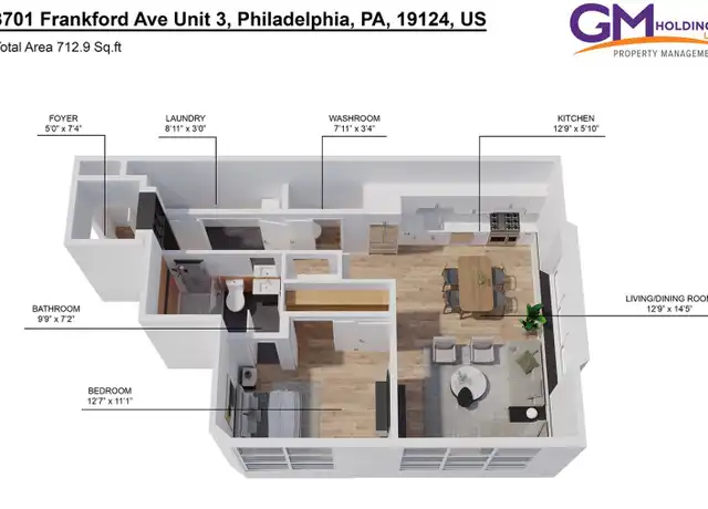 Property at 3701 Frankford Ave, Philadelphia, PA, 19124, 1 bed, 1-1.5 bath, [object Object]