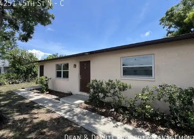 Property at 4251 45th St N Unit C, St. Petersburg, FL, 33714, 2 beds, 1 bath, [object Object]