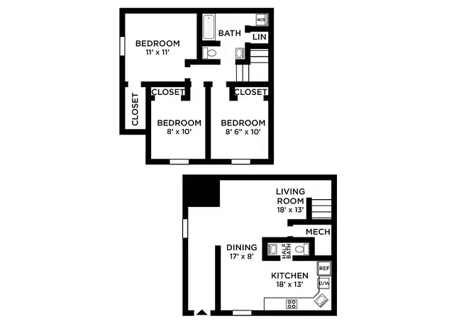 Property at St. Marys Landing Apartments and Townhomes - 21590 Pacific Dr, Lexington Park, MD, 20653, 1 bed, 1-2 bath, [object Object]
