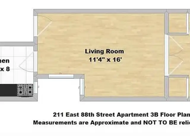 Property at 211 E 88th St Unit 3, New York, NY, 10128, 1 bed, 1 bath, [object Object]