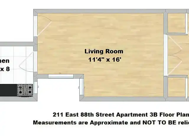 Property at 211 E 88th St Unit 3, New York, NY, 10128, 1 bed, 1 bath, [object Object]
