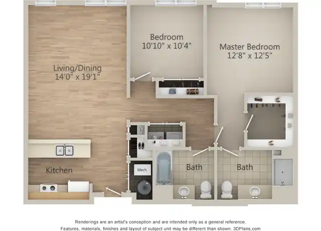 Property at DeLaet's Landing - 100 New Broadway, Rensselaer, NY, 12144, 2 beds, 2 baths, [object Object]