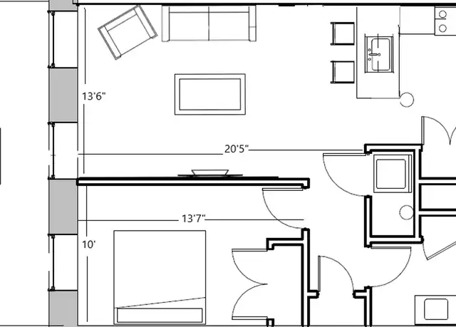 Property at 725 Branch Ave Unit 1107, Providence, RI, 02904, 1 bed, 1 bath, [object Object]