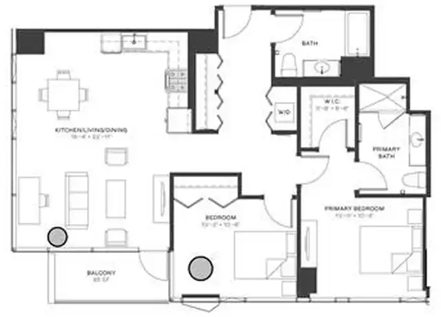 Property at 23 W Chicago Ave Unit 3009, Chicago, IL, 60654, 2 beds, 2 baths, [object Object]