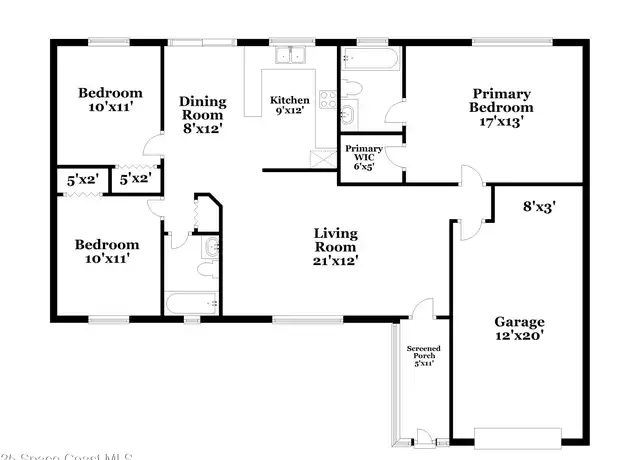 Property at 1084 Thompson Rd SW, Palm Bay, FL, 32908, 3 beds, 2 baths, [object Object]