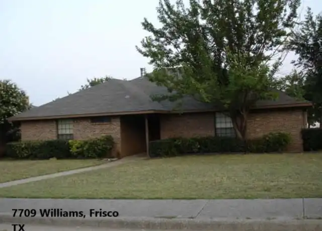 Property at 7709 Williams Ave, Frisco, TX, 75033, 3 beds, 2 baths, [object Object]