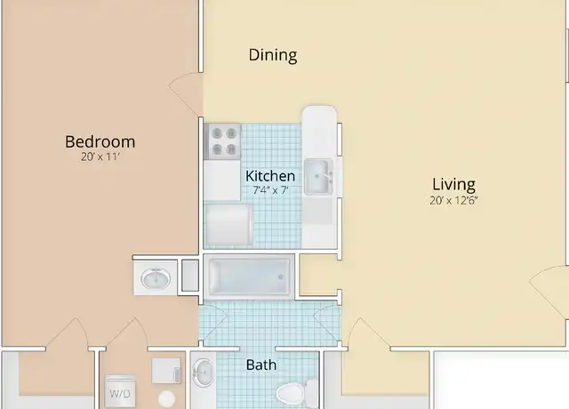 Property at 525 Main St, Laurel, MD, 20707, 1 bed, 1 bath, [object Object]