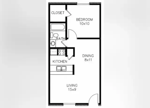 Property at Lumiere's Place - 4903 Junius St, Dallas, TX, 75214, 1 bed, 1 bath, [object Object]