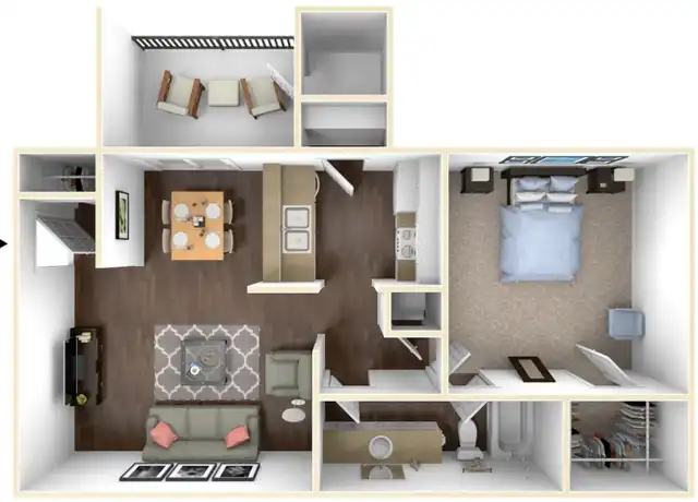 Property at 7811 Chambers Rd Unit *324, San Antonio, TX, 78229, 1 bed, 1 bath, [object Object]