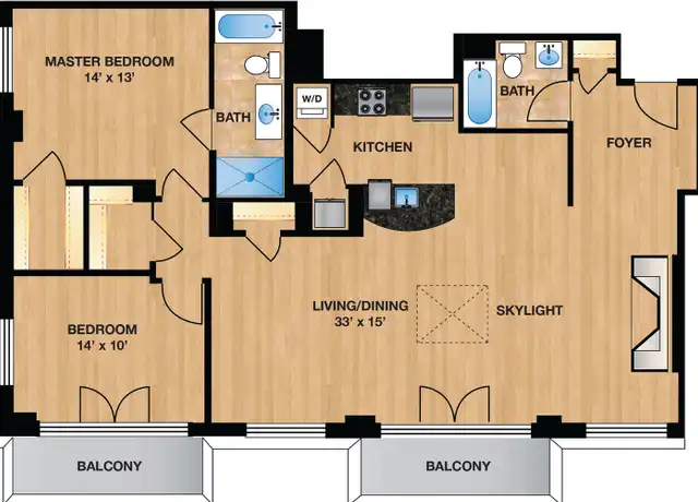 Property at 1640 16th St NW Unit 703, Washington, DC, 20009, 2 beds, 2 baths, [object Object]