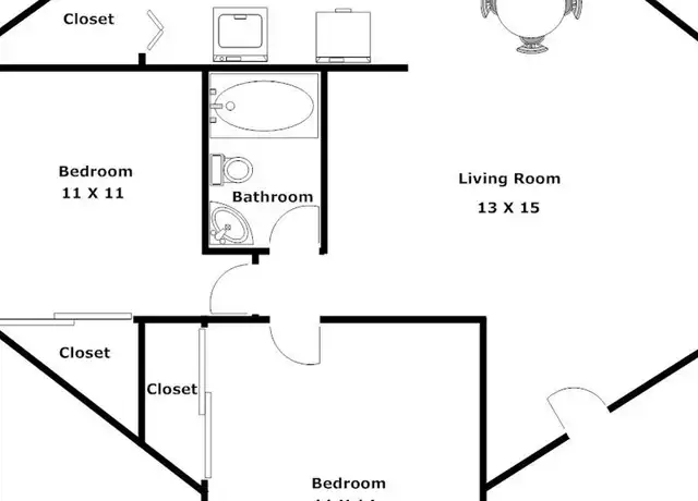 Property at 4021A NE 2 Way, Gainesville, FL, 32609, 2 beds, 1 bath, [object Object]