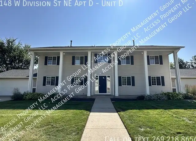 Property at 148 W Division St NE Unit D, Rockford, MI, 49341, 2 beds, 1 bath, [object Object]