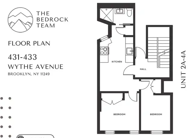 Property at 431 Wythe Ave Unit 2A, Brooklyn, NY, 11249, 2 beds, 1 bath, [object Object]