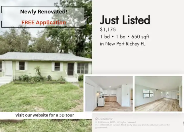 Property at 12005 Wanda Ave Unit 1, New Port Richey, FL, 34654, 1 bed, 1 bath, [object Object]