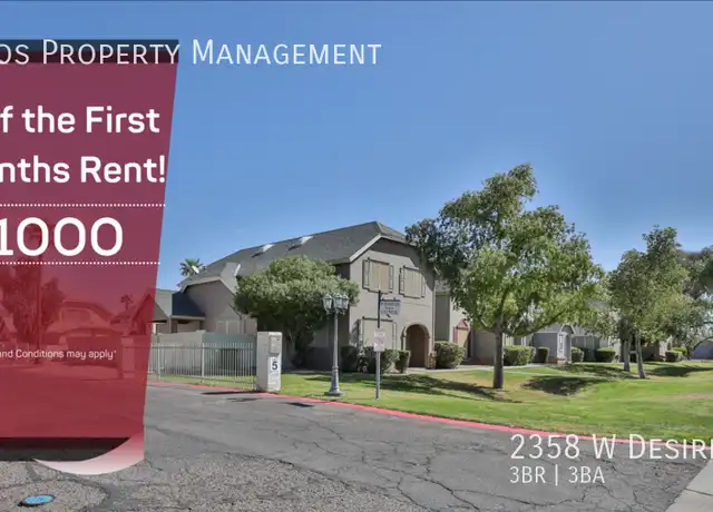 Property at 2358 W Desiree Ln, Tempe, AZ, 85282, 3 beds, 2.5 baths, [object Object]