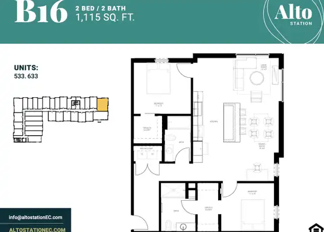 Property at 325 Main St Unit 633, Eau Claire, WI, 54701, 2 beds, 2 baths, [object Object]
