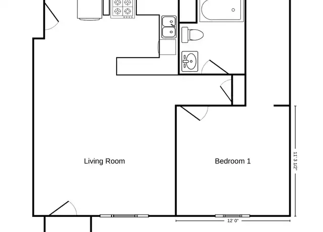 Property at 3320 Norton St, Wisconsin Rapids, WI, 54494, 1 bed, 1 bath, [object Object]