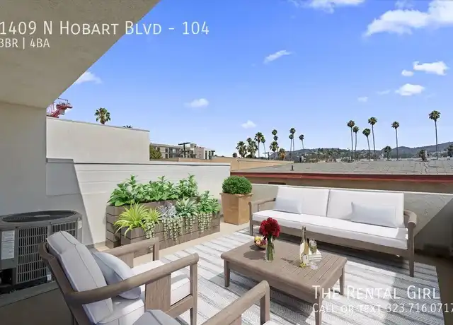 Property at 1409 N Hobart Blvd Unit 104, Los Angeles, CA, 90027, 3 beds, 3.5 baths, [object Object]