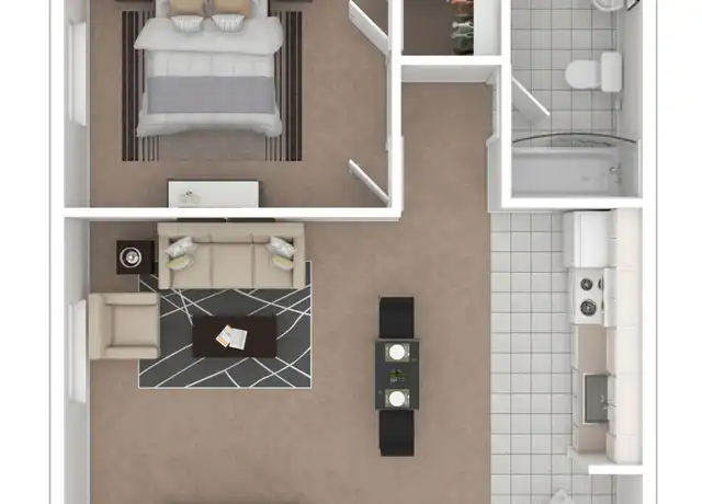 Property at 3451 Sheridan Rd Unit 3461-104, Zion, IL, 60099, 1 bed, 1 bath, [object Object]