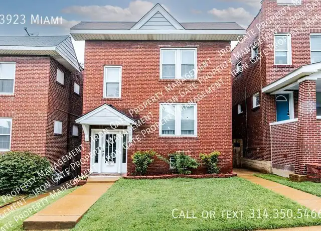 Property at 3923 Miami St, Saint Louis, MO, 63116, 2 beds, 1 bath, [object Object]