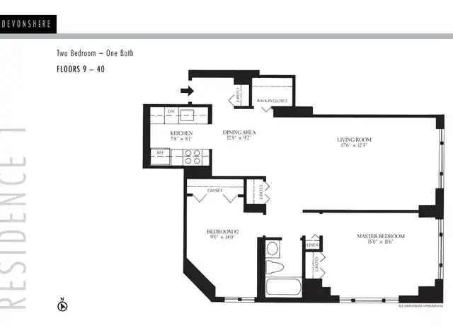 Property at 1 Devonshire Pl Unit 2301, Boston, MA, 02109, 2 beds, 1 bath, [object Object]