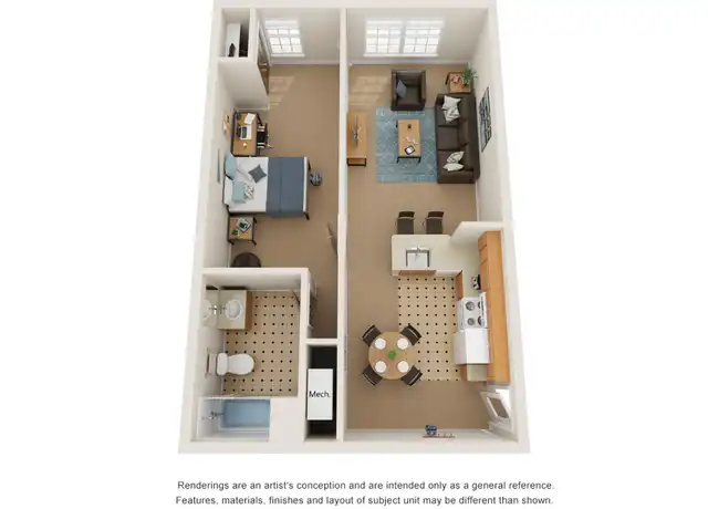 Property at 100 Grove Ln Unit 204, Indiana, PA, 15701, 1 bed, 1 bath, [object Object]