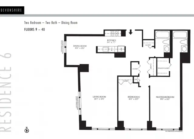 Property at 1 Devonshire Pl Unit 1406, Boston, MA, 02109, 2 beds, 2 baths, [object Object]