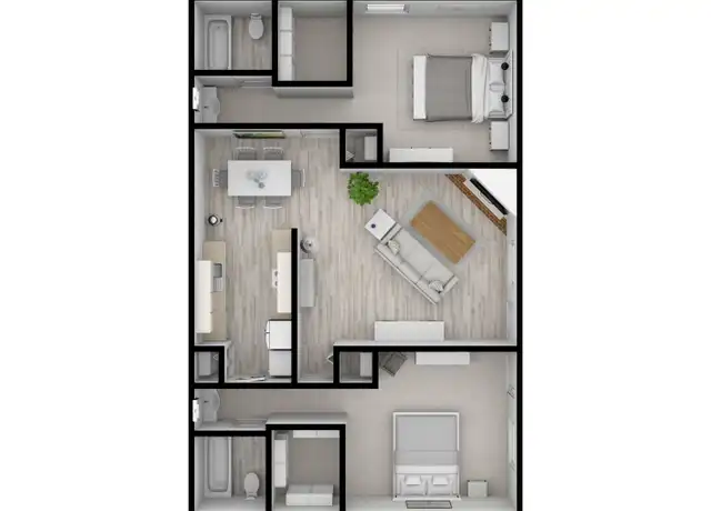 Property at 1502 Green Mountain Dr Unit 407, Little Rock, AR, 72211, 1 bed, 1 bath, [object Object]