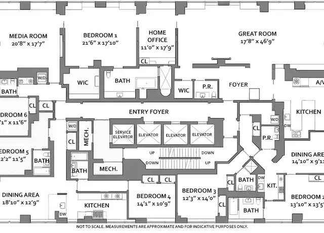 Property at 100 Riverside Blvd Unit 26-ABC, New York, NY, 10069, 6 beds, 7.5 baths, [object Object]