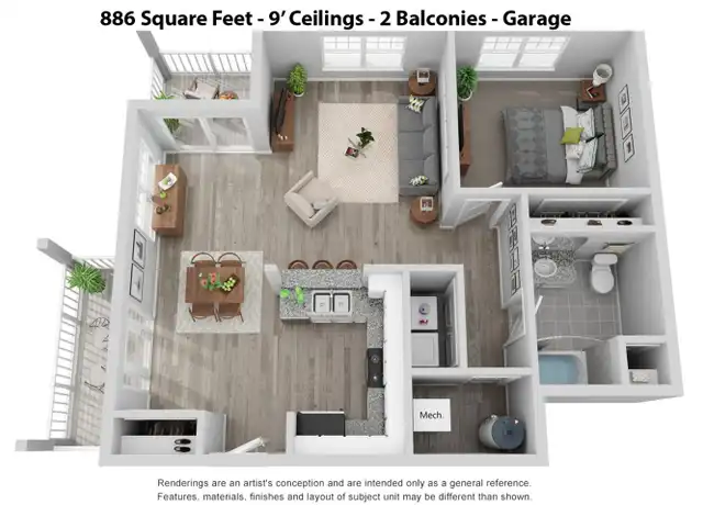 Property at Lofts at Kelley Farms - Ballston, NY, 12019, 1 bed, 1 bath, [object Object]