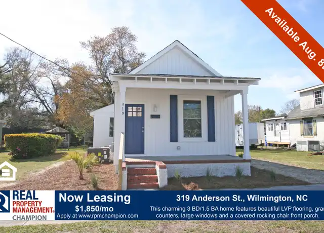 Property at 319 Anderson St, Wilmington, NC, 28401, 3 beds, 1.5 baths, [object Object]