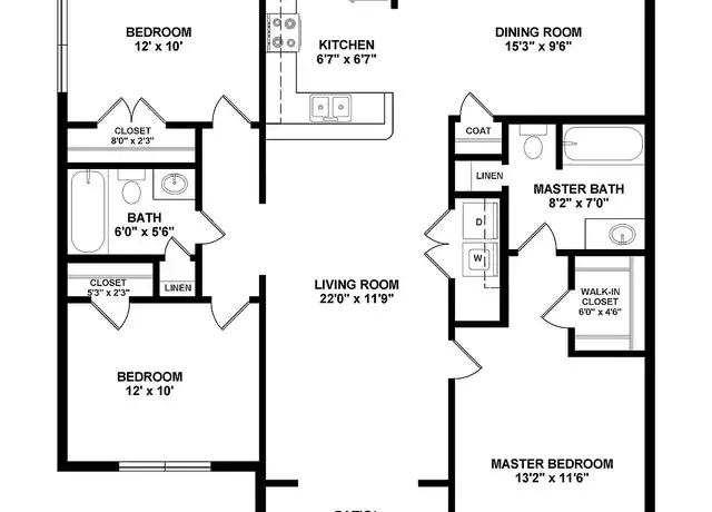 Property at Spring Forest at Deerfield Apartments - 100 Willow Brook Ct, Mebane, NC, 27302, 1 bed, 1 bath, [object Object]