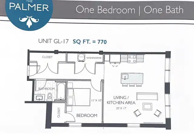 Property at 18 E Lancaster Ave Unit GL-17, Penn Wynne, PA, 19096, 1 bed, 1 bath, [object Object]