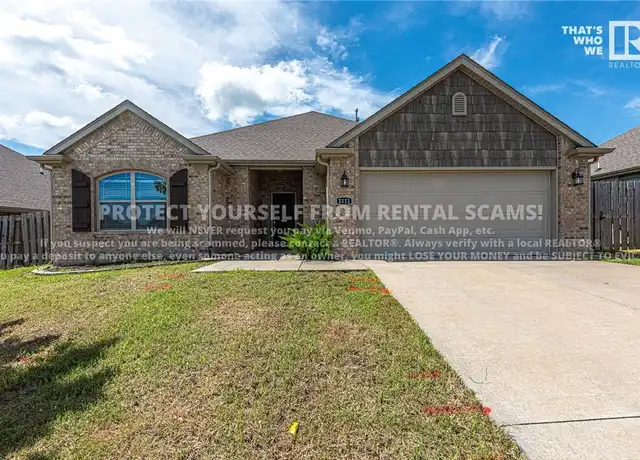 Property at 1111 Tulip St, Centerton, AR, 72719, 3 beds, 2 baths, [object Object]