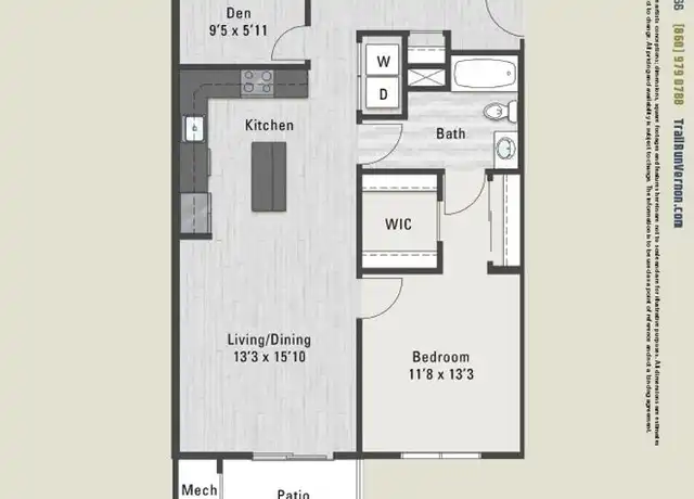 Property at 2 Trail Run Unit 1209, Vernon, CT, 06066, 1 bed, 1 bath, [object Object]