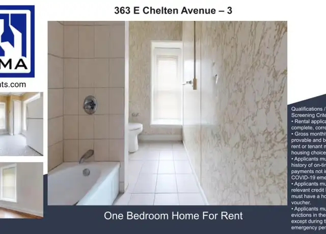Property at 363 E Chelten Ave Unit 3, Philadelphia, PA, 19144, 1 bed, 1 bath, [object Object]