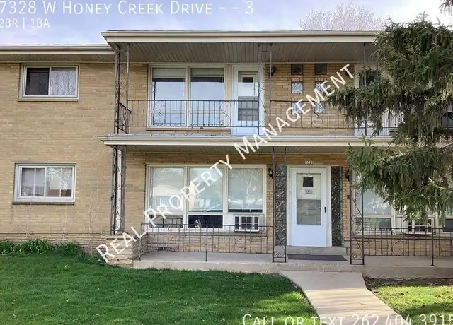 Property at 7328 W Honey Creek Dr Unit 3, Milwaukee, WI, 53219, 2 beds, 1 bath, [object Object]