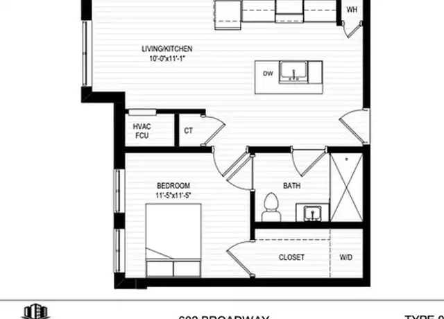 Property at 600 Broadway Unit 405, Chelsea, MA, 02150, 1 bed, 1 bath, [object Object]