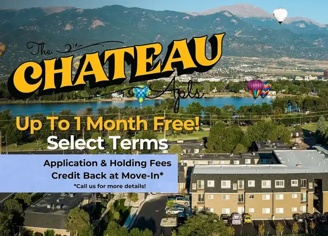 Property at Chateau Too Apartments - 1840 Airport Rd, Colorado Springs, CO, 80910, 1 bed, 1 bath, [object Object]