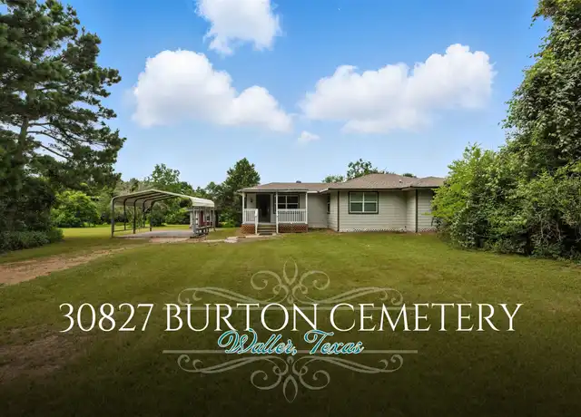 Property at 30827 Burton Cemetery Rd, Waller, TX, 77484, 3 beds, 1.5 baths, [object Object]