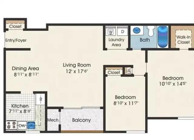 Property at 801 Coconut Ct Unit G, Bel Air, MD, 21014, 2 beds, 1 bath, [object Object]
