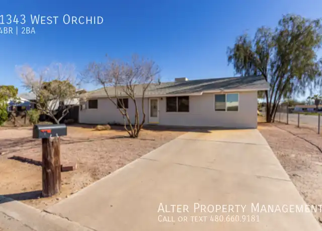 Property at 1343 W Orchid Pl, Casa Grande, AZ, 85122, 4 beds, 2 baths, [object Object]