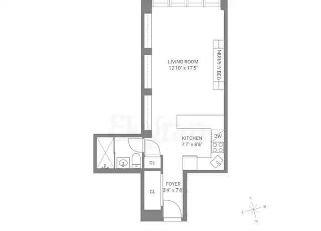 Property at 155 E 38th St Unit 12H, New York, NY, 10016, 1 bed, 1 bath, [object Object]