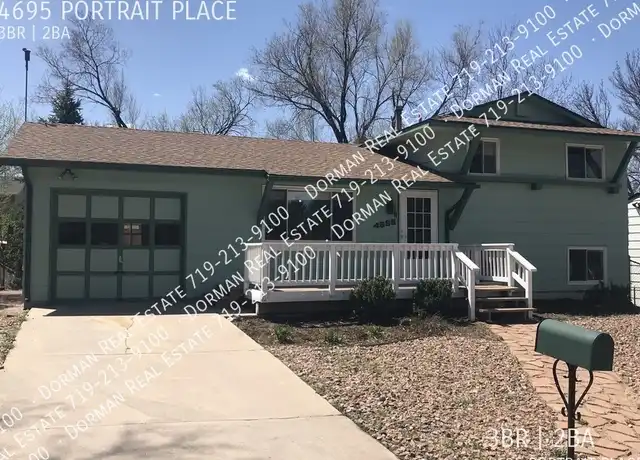 Property at 4695 Portrait Pl, Colorado Springs, CO, 80917, 3 beds, 2 baths, [object Object]