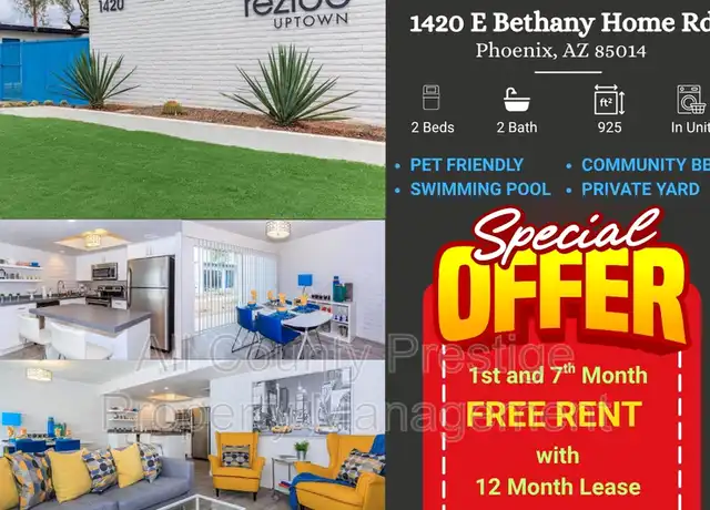 Property at 1420 E Bethany Home Rd Unit 20, Phoenix, AZ, 85014, 2 beds, 2 baths, [object Object]