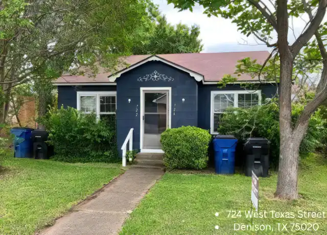 Property at 724 W Texas St, Denison, TX, 75020, 1 bed, 1 bath, [object Object]